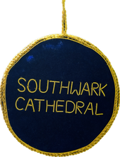 Load image into Gallery viewer, Snowflake Roundel Southwark Cathedral Decoration