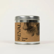 Load image into Gallery viewer, Vintage Rose Tin Candle