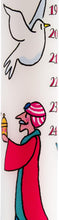 Load image into Gallery viewer, Alison Gardiner Wise Men Wax Christmas Advent Dinner Candle
