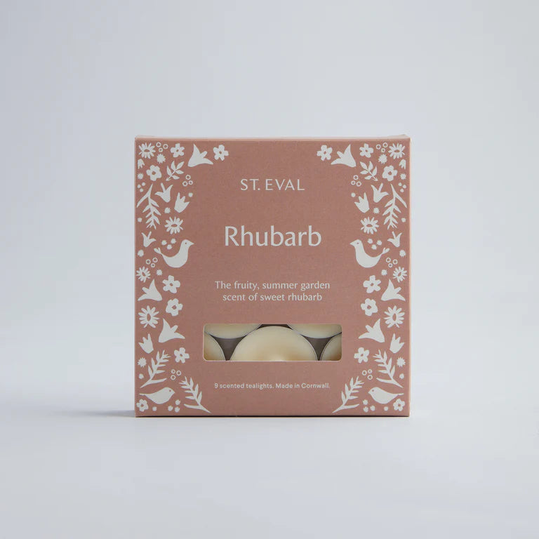 Rhubarb Summer Folk Scented Tealights