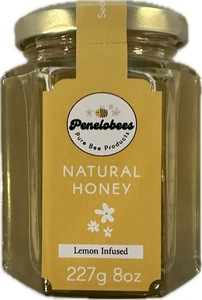 Lemon Infused Natural Honey