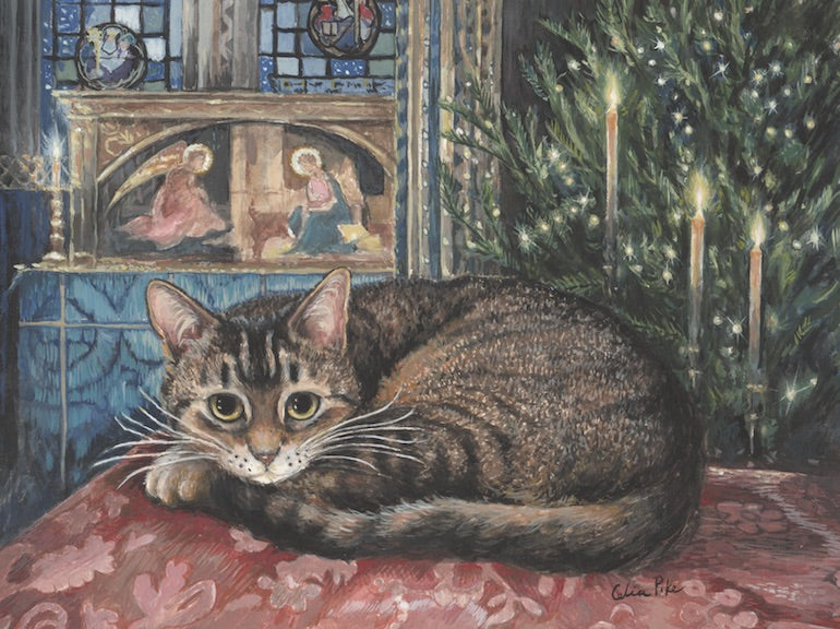 Doorkins in the Lady Chapel Christmas Card