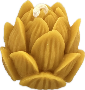 Lotus Beeswax Candle