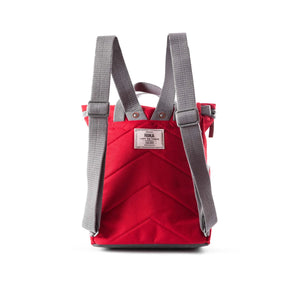 Finchley A Recycled Canvas Bag in Mars Red - Small