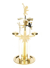 Load image into Gallery viewer, Brass Angel Chimes including 4 Candles
