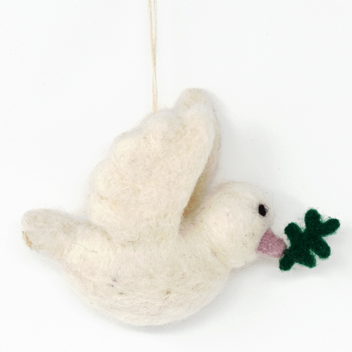 Felt Hanging Dove