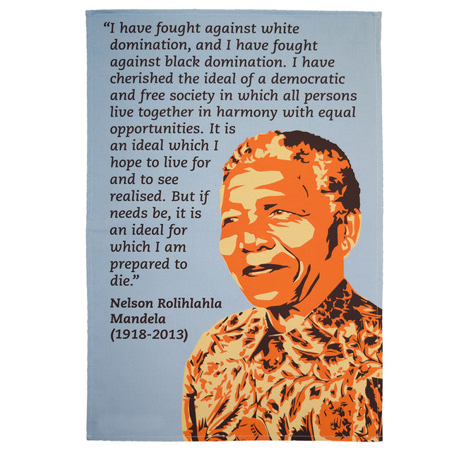 Nelson Mandela Tea Towel