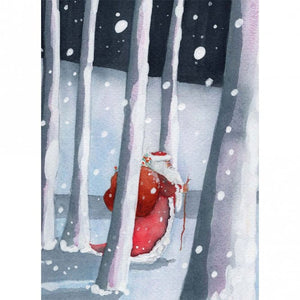 Midnight Snowfall Pack of 16 BHF Charity Christmas Cards