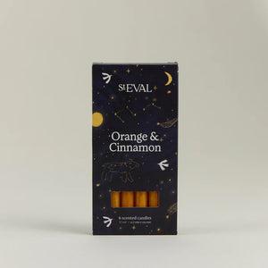 Orange & Cinnamon, Mini Fragranced Festive Candles