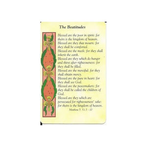Prayer Card - The Beatitudes
