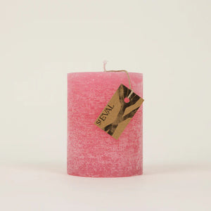 Wild Rhubarb Pillar Candle