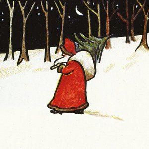 Santa in the Snow Pack of 20 Charity Christmas Cards