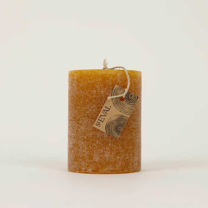 Sandalwood Pillar Candle