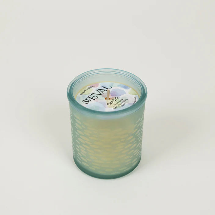 Sea Salt, Beachcombing Glass Candle