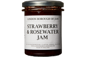 Strawberry and Rosewater Jam 220g