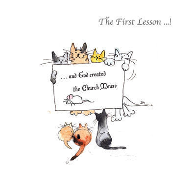 Ecclesiastical Cats - The First Lesson...!