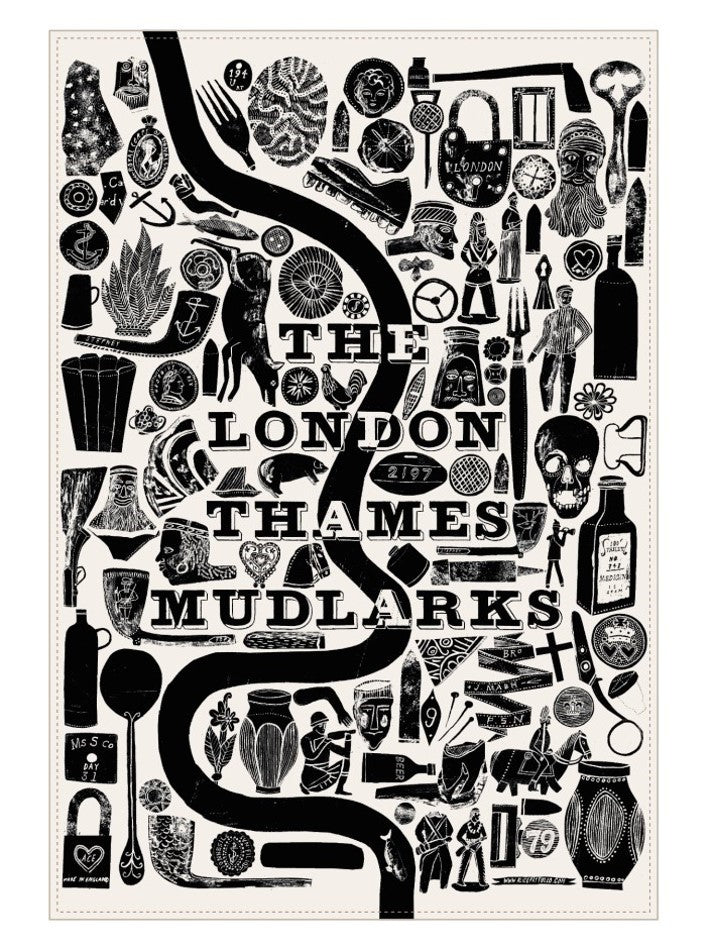 The London Mudlarks - Postcard