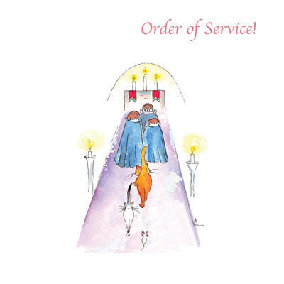 Ecclesiastical Cats - Order of Service