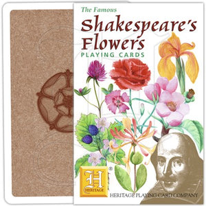 Playing Cards - Shakespeare's Flowers