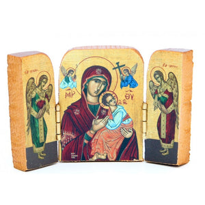 Large Tryptch Icon - Our Lady